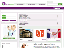 Tablet Screenshot of learn2.polishonlinenow.com